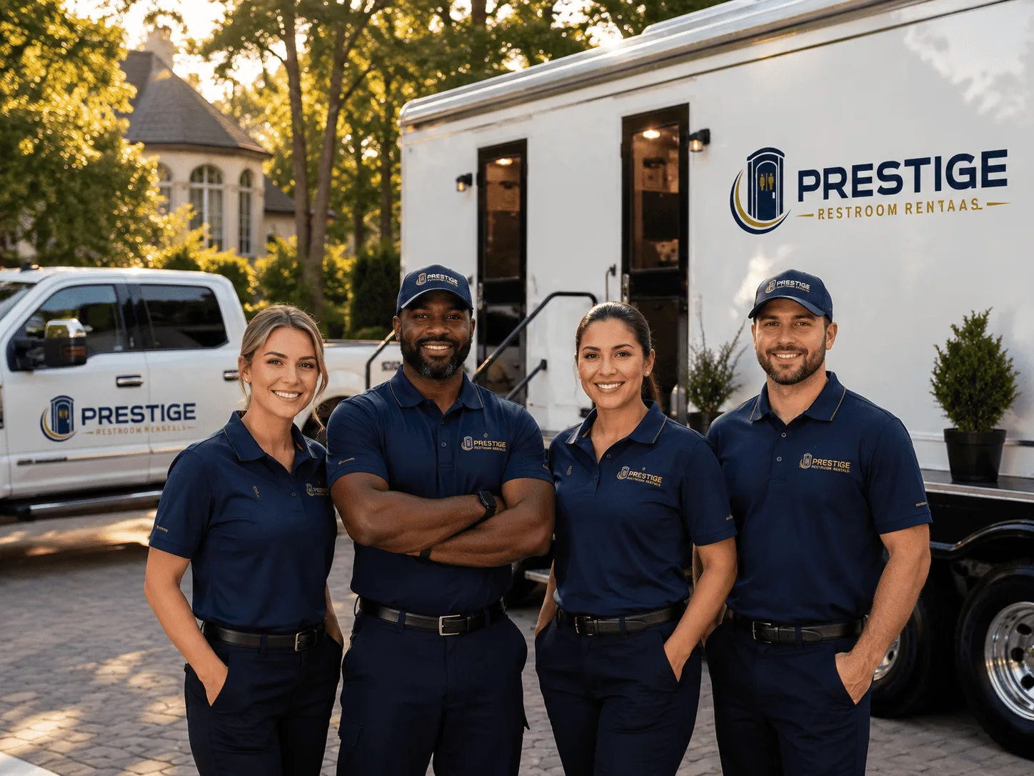 Trusted Luxury Portable Restrooms company in Concord, IL